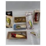 Boxed and Carded Vintage Lure Collection