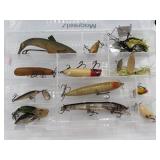Mixed Vintage & Modern Fishing Lure Lot