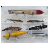 Vintage Wooden & Early Plastic Lure Lot