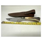 Puma Germany Stag Handle Knife w/ Sheath