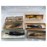 Vintage Boxed Fishing Lures Lot
