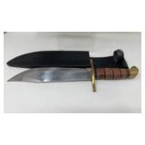 KA-BAR USMC Fighting Knife with Sheath! Classic