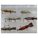 Vintage Fishing Lures ï¿½ Metallic & Painted Lot