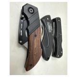 Lot of 3 Modern Folding Knives ï¿½ Mixed Styles