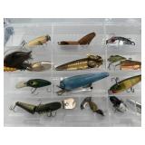 Vintage Fishing Lures & Metal Spoons Lot