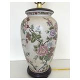 Chinoiserie Macau Lamp Ceramic Handpainted