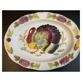 Weiss Ceramic Turkey Platter Large