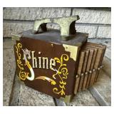 Shoe Shine Box Coaster Set