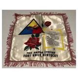 Mid Century Dort Knox Military Mother Pillow