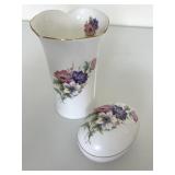 Royal Schaumburg Fine Bone China Vase & Egg