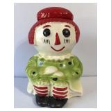 McCoy Raggedy Ann Ceramic Cookie Jar