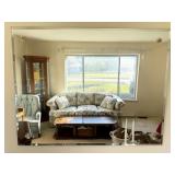 Beveled Mid-Century Wall Mirror w/ Stars