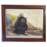 Pennsylvania Railroad Framed Print 1940s