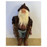 Western Cowboy Santa Figure