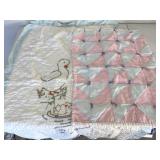Baby Blanket Vintage Quilt Pair