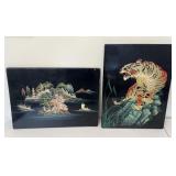 Chinese Lacquerware Panels