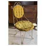 Teena Wrought Iron Vanity Chair