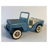 Tonka Pressed Steel Toy Jeep BlueMeasures 20