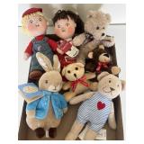 Campbells, Hersheys, Russell Stover Plush Lot