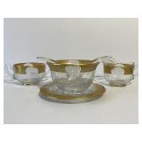 Bordero Cambridge Gold Trim Serving Set 1930ï¿½s