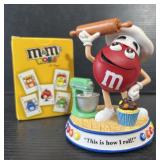 Danbury Mint M&M Figure w/ Playing Cards
