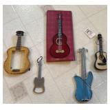 Miniature Guitar and Instrument Lot