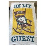 1960ï¿½s JFK Rocker Be My Guest Beach Towel