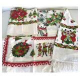 Vintage Christmas Table Cloths