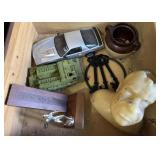 Nixon Bust Candle, New Bright Sunbird, Bean Pot