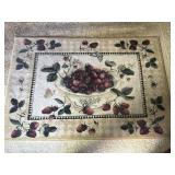 Berry Theme 5 ft. Area Rug