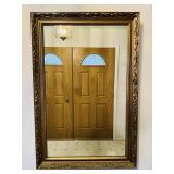 Ornate Gold Framed Wall Mirror