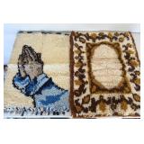 Vintage Latch Hook Rugs