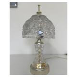 Lead Crystal Small Table Lamp