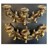 Ornate Candle Wall Sconces