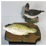 Big Mouth Billy Bass & Duck Friend Electronics