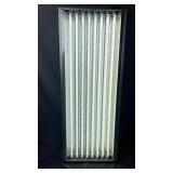 8-Bulb Fluorescent Grow Light Fixture 47x18.25in