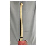 Full-Size Axe  35" Hickory Handle, Red