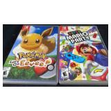 Nintendo Switch Mario Party & Pokemon Games