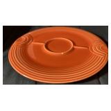 Fiesta Persimmon 12in Hostess Tray