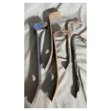 Lot of 5 Pry and Crow Bars