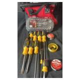 Husky Tool Bag w/ DeWalt Screwdrivers & Socket Set