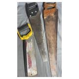 Assorted Hand Saws