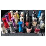 26 Nail Polish Bottles  Mixed Brands &