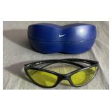 Nike Yellow Lens Sport Sunglasses with Case