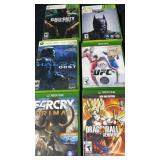 Xbox One & 360 Game Lot  UFC, Halo, COD, DBXV