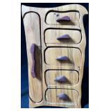 Handcrafted Wood Jewelry Cabinet by J. Michael