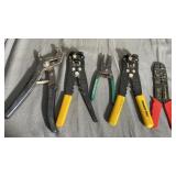Wire Stripper & Pliers Lot