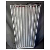 8-Bulb Fluorescent Grow Light Fixture 47.5x22in