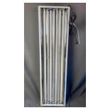 4-Bulb Fluorescent Grow Light Fixture 47.5x13in