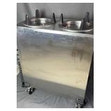 Lakeside Double Plate Dispenser Cart!